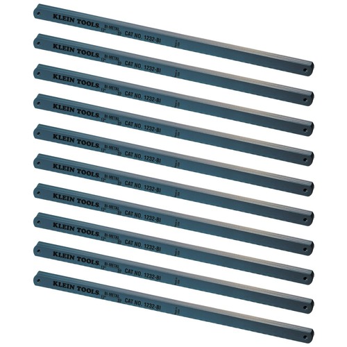 Blades | Klein Tools 1232BI 12 in. 32 TPI Bi-Metal Blades (100-Pack) image number 0
