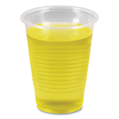  | Boardwalk BWKTRANSCUP7PK 7 oz. Polypropylene Cold Cups - Translucent (100 /Pack) image number 0