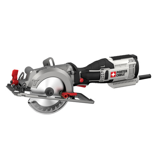 Circular Saws | Porter-Cable PCE381K 5.5 Amp 4-1/2 in. Compact Circular Saw Kit image number 0