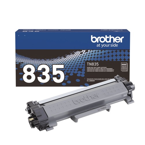 Ink & Toner | Brother TN835 5,000 Page-Yield Super High-Yield Toner - Black image number 0