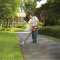 String Trimmers | Factory Reconditioned Black & Decker LST400 20V MAX Cordless Lithium-Ion High-Performance 12 in. Straight Shaft String Trimmer image number 2