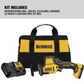 Reciprocating Saws | Dewalt DCS312G1 12V MAX XTREME Brushless Lithium-Ion Cordless One-Handed Reciprocating Saw Kit (3 Ah) image number 1