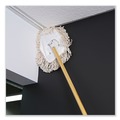 Mops | Boardwalk BWK1492 0.94 in. x 48 in. Wedge Dust Mop Head Frame/Lacquered Wood Handle - Natural image number 3