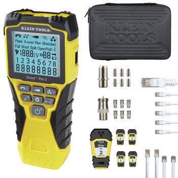 Klein Tools Scout Pro 3 Tester with Test and Map Remote Kit