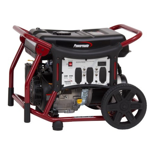 Portable Generators | Factory Reconditioned Powermate PM0145400R 420cc Gas 5,400 Watt Portable Generator image number 0