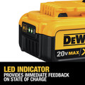 Dewalt DCD980M2 20V MAX Lithium-Ion Premium 3-Speed 1/2 in. Cordless Drill Driver Kit (4 Ah) image number 6