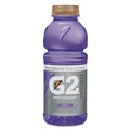 Beverages & Drink Mixes | Gatorade QUA20406 G2 Perform 02 20 oz. Bottle Low-Calorie Thirst Quencher - Grape (24/Carton) image number 0