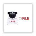 Stamps & Stamp Supplies | ACCUSTAMP2 035576 1.63 in. x 0.5 in. Pre-Inked FILE Shutter Stamp - Red image number 1