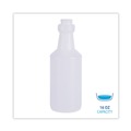 Cleaners & Chemicals | Boardwalk BWK00016 16 oz. Handi-Hold Spray Bottle - Clear (24/Carton) image number 2