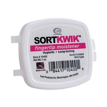 LEE 1 oz. Sortkwik Fingertip Moisteners - Pink