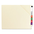File Folders | Smead 75740 Straight Tab Letter Size 14-pt End Tab Jackets with Reinforced Tabs - Manila (50/Box) image number 2