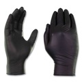 Disposable Gloves | Ammex GPNB48100 5 mil Industrial Powder-Free Nitrile Gloves - X-Large, Black (1000/Carton) image number 1