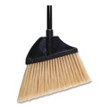 Brooms | Nexstep Commercial Products 91351 MaxiPlus Professional Polystyrene Bristle Angle Brooms with 51 in. Handle - Black (4/Carton) image number 2