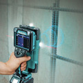 Stud Sensors | Makita DWD181R1J 18V LXT Lithium‑Ion Cordless Multi‑Surface Scanner Kit with Interlocking Storage Case (2 Ah) image number 10