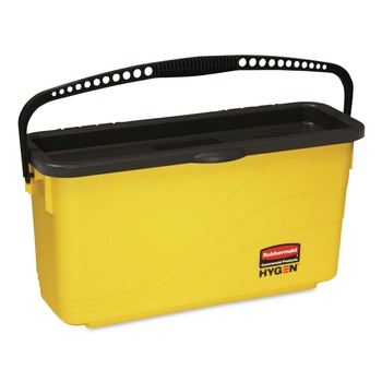Rubbermaid Commercial HYGEN 6.8 gal. HYGEN Charging Bucket - Yellow