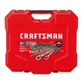 Hand Tool Sets | Craftsman CMMT82335Z1 (81-Piece) Gunmetal Chrome Mechanics Tool Set image number 3