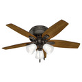 Ceiling Fans | Hunter 51078 42 in. Newsome Premier Bronze Ceiling Fan with Light image number 1