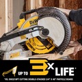 Clearance Center | Dewalt DWA11080 10 in. 80T Tungsten Carbide-Tipped Steel Fine Finish Circular Saw Blade image number 4