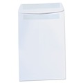 Office Jansan | Universal UNV42100 Self-Stick Open-End #1 Square Flap Self-Adhesive Closure 6 in. x 9 in. Catalog Envelopes - White (100/Box) image number 1