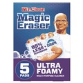 Cleaning & Janitorial Supplies | Mr. Clean 80768099 4.6 in. x 2.3 in. 0.7 in. Thick Ultra Foamy Magic Eraser - White (20/Carton) image number 4