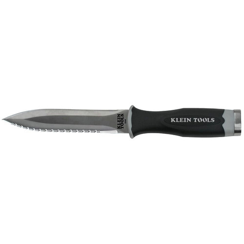 Knives | Klein Tools DK06 Stainless Steel Serrated Duct Knife image number 0