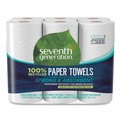 Office Jansan | Seventh Generation 13731 11 in. x 5.4 in. 2-Ply 100 Percent Recycled Paper Kitchen Towel Rolls (6/Pack) image number 0