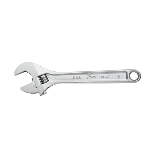 Adjustable Wrenches | Crescent AC28VS Adjustable 1-1/8 in. Opening Chrome Wrench image number 0
