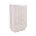 Food Trays, Containers, and Lids | Boardwalk BWK30LAG500 5 lbs. Capacity Paper Food Baskets - Red/White (500/Carton) image number 2
