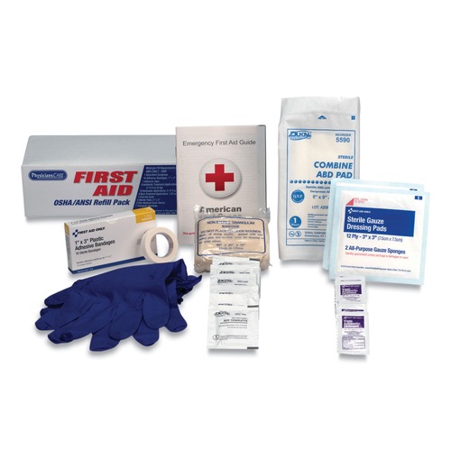 First Aid | PhysiciansCare by First Aid Only 90103-001 OSHA First Aid Refill Kit (1-Kit) image number 0
