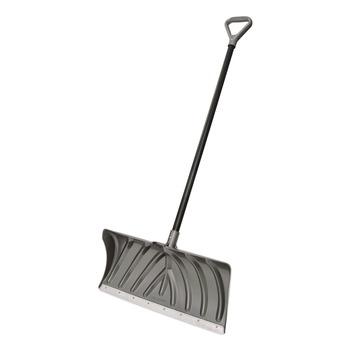 Suncast SP2450 24 in. Wide 57.55 in. Long Steel Core Snow Pusher with Wear Strip (6/Carton)