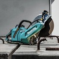 Concrete Saws | Makita GEC03T 40V MAX XGT Brushless Lithium-Ion 9 in. Cordless Power Cutter Kit with AFT and Electric Brake (5 Ah) image number 8