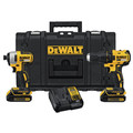Combo Kits | Factory Reconditioned Dewalt DCKTS277C2R ATOMIC 20V MAX Brushless Lithium-Ion 1/2 in. Cordless Drill Driver/ 1/4 in. Impact Driver with ToughSystem Kit Box (1.5 Ah) image number 0