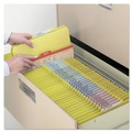 Office Jansan | Smead 13734 Pressboard Four-Section Top Tab Classification Folders - Letter, Yellow (10/Box) image number 4