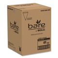 Labor Day Sale! Save $30 off $199! | SOLO 4R-2050 4 oz. Paper Rolled Rim Paper Cone Water Cups - White (25/Carton) image number 4