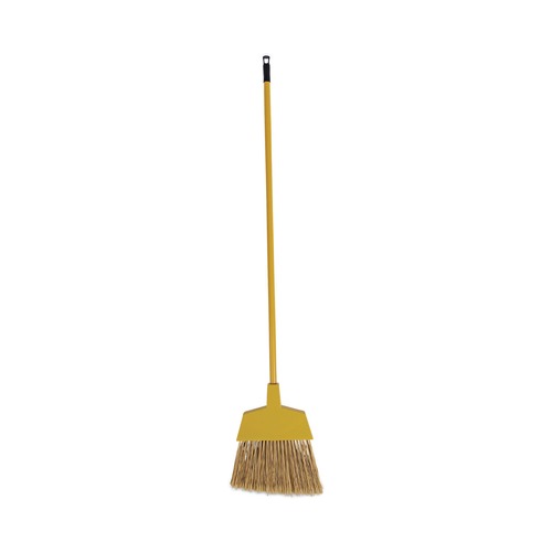 Brooms | Boardwalk BWK932M 53 in. Handle Poly Bristle Angler Broom - Yellow (1-Dozen) image number 0