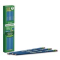 Pencils | Ticonderoga 142090002 2.6 mm 2B (#2) Erasable Colored Pencils - Blue Lead/Blue Barrel (12/Pack) image number 2