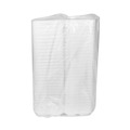  | Pactiv Corp. YHLW07030000 SmartLock 7.5 in. x 8 in. x 2.63 in. Foam Hinged Lid 3-Compartment Container - White (150/Carton) image number 1