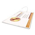 Laminating Supplies | GBC 3202104B LongLife 2.56 in. x 3.75 in. 10 mil Thermal Laminating Pouches - Gloss Clear (100/Box) image number 3