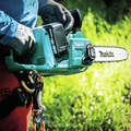 Outdoor Tools and Equipment | Makita XCU03PTX1 18V X2 (36V) LXT Brushless Lithium-Ion 14 in. Cordless Chain Saw / Angle Grinder Combo Kit with 2 Batteries (5 Ah) image number 9
