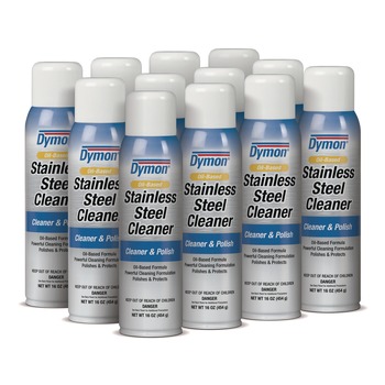 ITW Dymon 16 oz. Aerosol Spray Stainless Steel Cleaner (12/Carton)