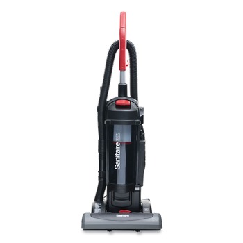 UPRIGHT VACUUM | Sanitaire SC5845D FORCE QuietClean 10 Amp Upright Vacuum with Dust Cup and Sealed HEPA Filtration