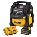 Portable Air Compressors | Factory Reconditioned Dewalt DCC2560T1R (1-Kit) FLEXVOLT 60V MAX 0.4 HP 2.5 Gallon Oil-Free Hand Carry Cordless Air Compressor Kit (6 Ah) image number 1