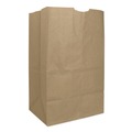 Office Jansan | Ross & Wallace Paper Products 130321500PK/BL 8.13 in. x 5.88 in. x 12.5 in. #20 Squat Size Extra-Heavy-Duty Grocery Paper Bags - Kraft (500/Bundle) image number 0
