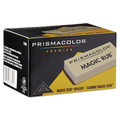 Prismacolor 73201 Magic Rub Eraser, For Pencil/ink Marks, Rectangular Block, Medium, Off White, Dozen image number 0