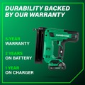 New Year New Savings! Save $25 off $150 | Metabo HPT N1804DBM 18V MultiVolt 18 ga. Cordless 1-1/2 in. Narrow Crown Stapler Kit (2 Ah) image number 10