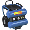 Portable Air Compressors | Factory Reconditioned Emglo EM810-4MR 1.1 HP 4 Gallon Oil-Lube Twin Stack Air Compressor image number 1