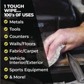 Hand Wipes | Simple Green 3810000613351 10 in. x 11 3/4 in. 1-Ply Safety Towels - Unscented (75/Canister, 6 Canisters/Carton) image number 4