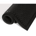 Office Jansan | Crown TD 0046BK Crown-Tred 43.75 x 66.75 Indoor/Outdoor Rubber Scraper Mat - Black image number 3
