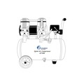 Portable Air Compressors | California Air Tools 4710W 1 HP 4.7 Gallon Quiet Air Compressor image number 13