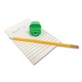 Office Jansan | Charles Leonard 80735 1 in. x 0.75 in. One-Hole Pencil Sharpener/Eraser Combo - Randomly Assorted Colors image number 3